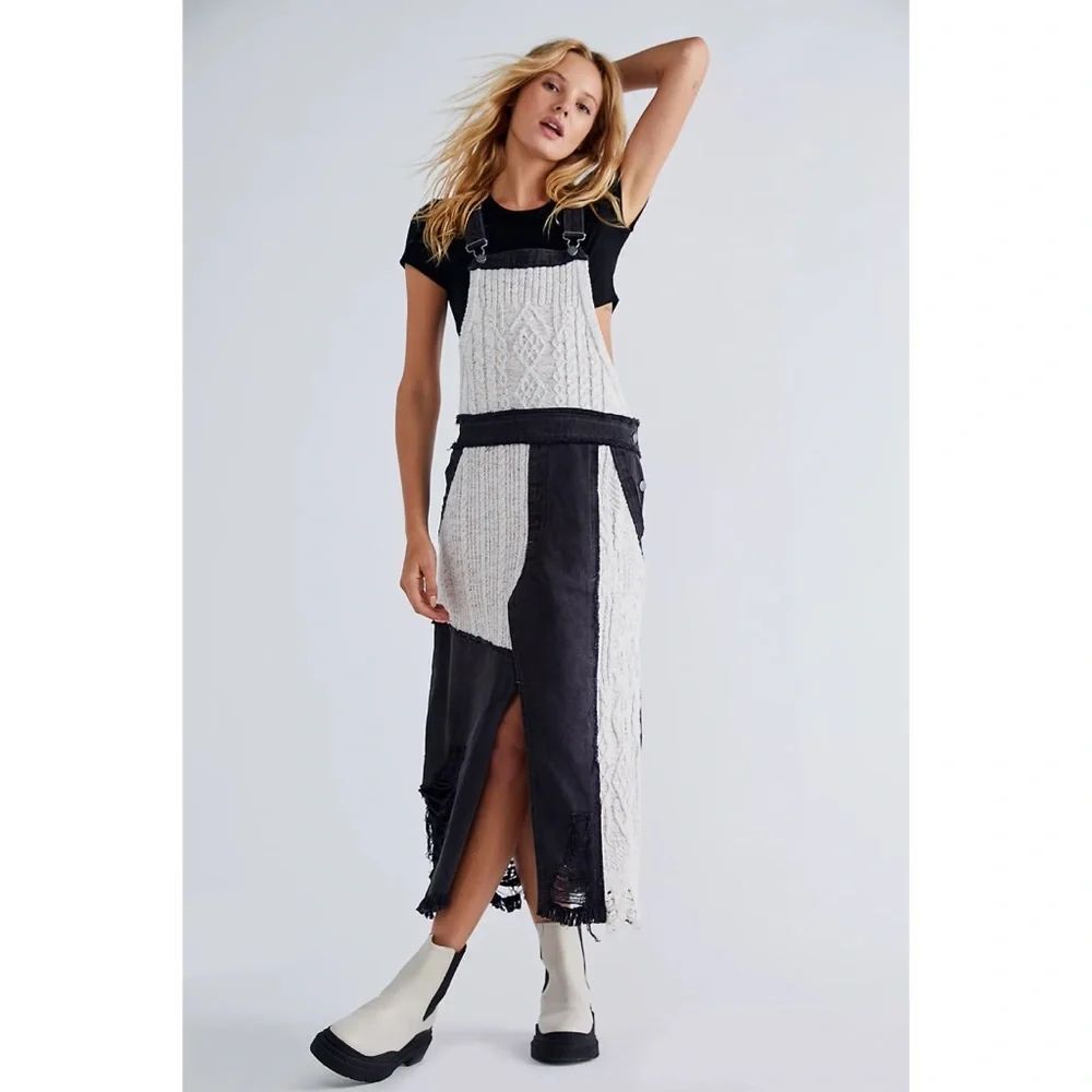 Free People Brighton Skirtall Overalls